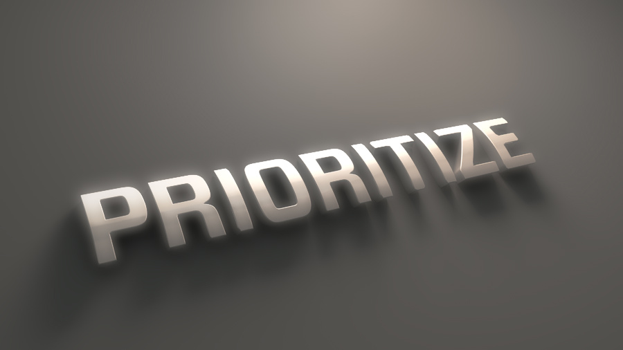 prioritize